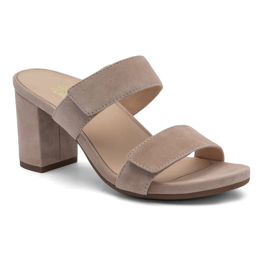 ABEO Footwear Tempo Slide Cuban Sand Suede