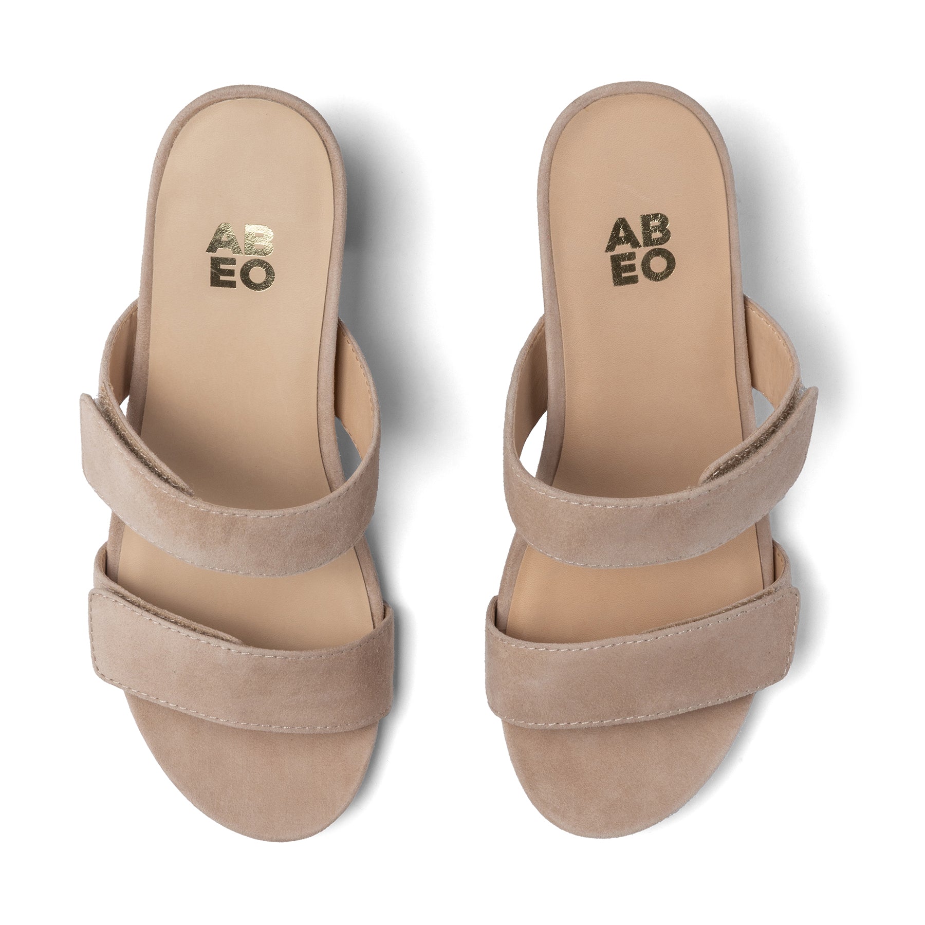 ABEO Footwear Tempo Slide Cuban Sand Suede