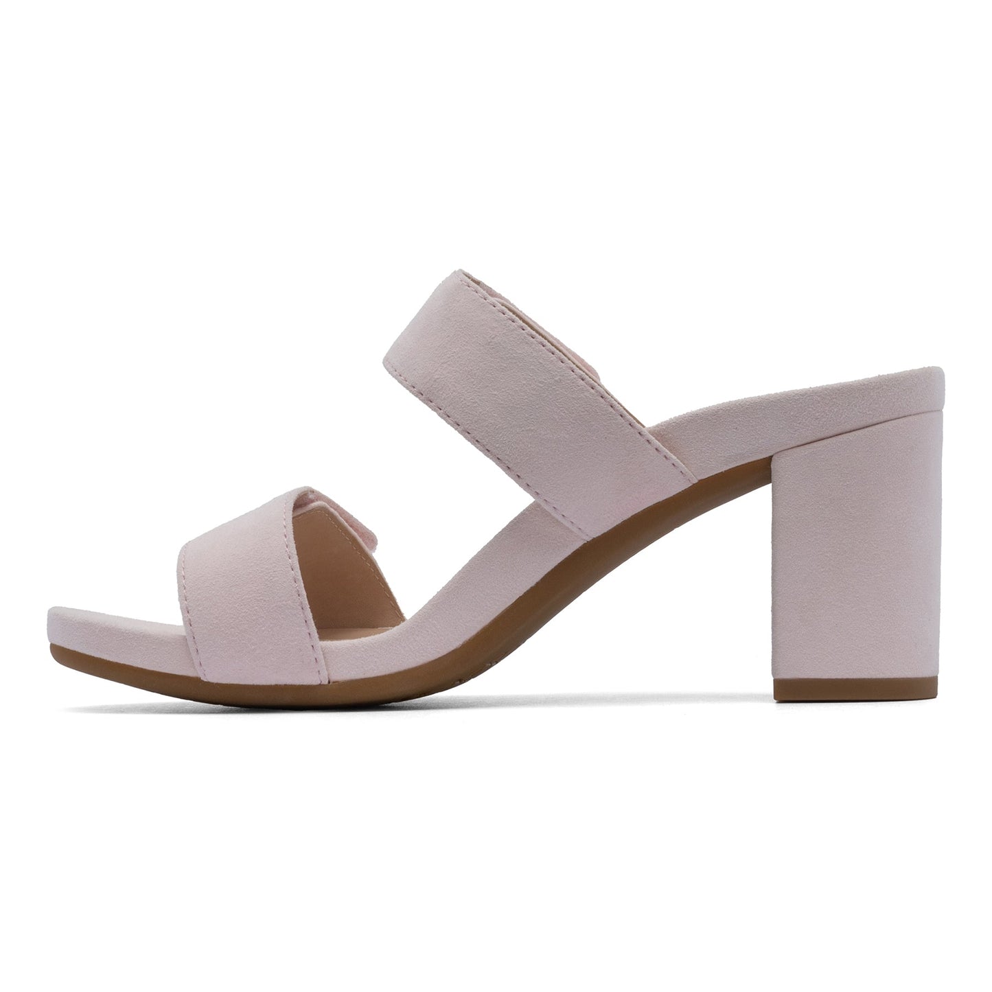 ABEO Footwear Tempo Slide Pink Suede