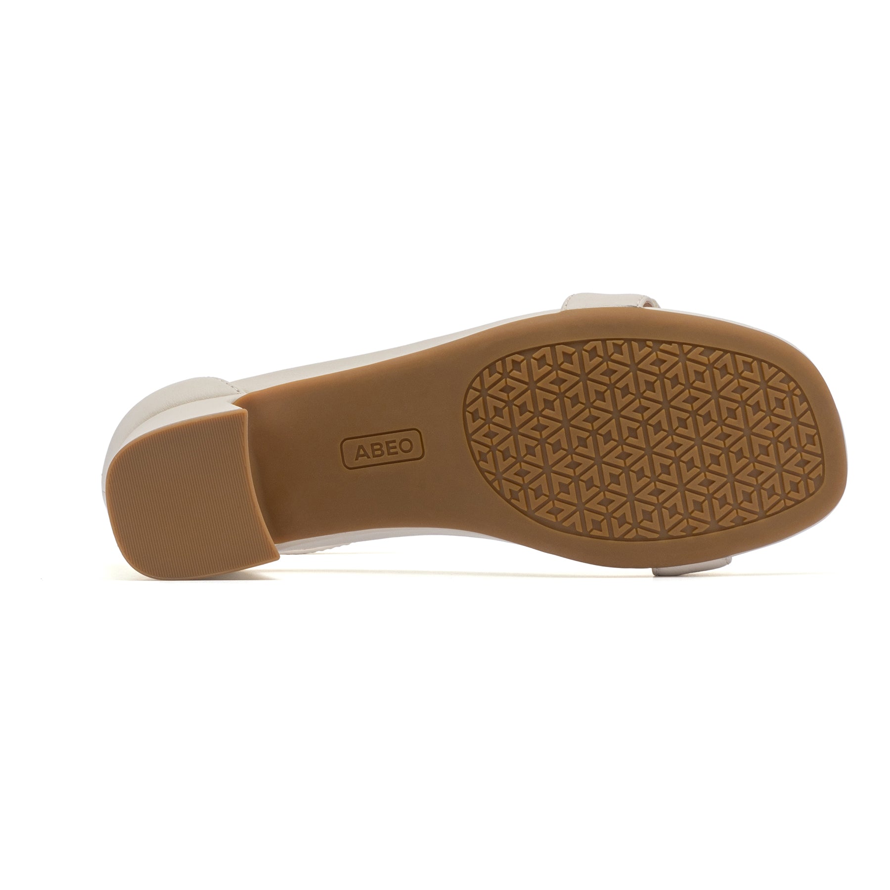 ABEO Footwear Avenue Strap Off White Leather