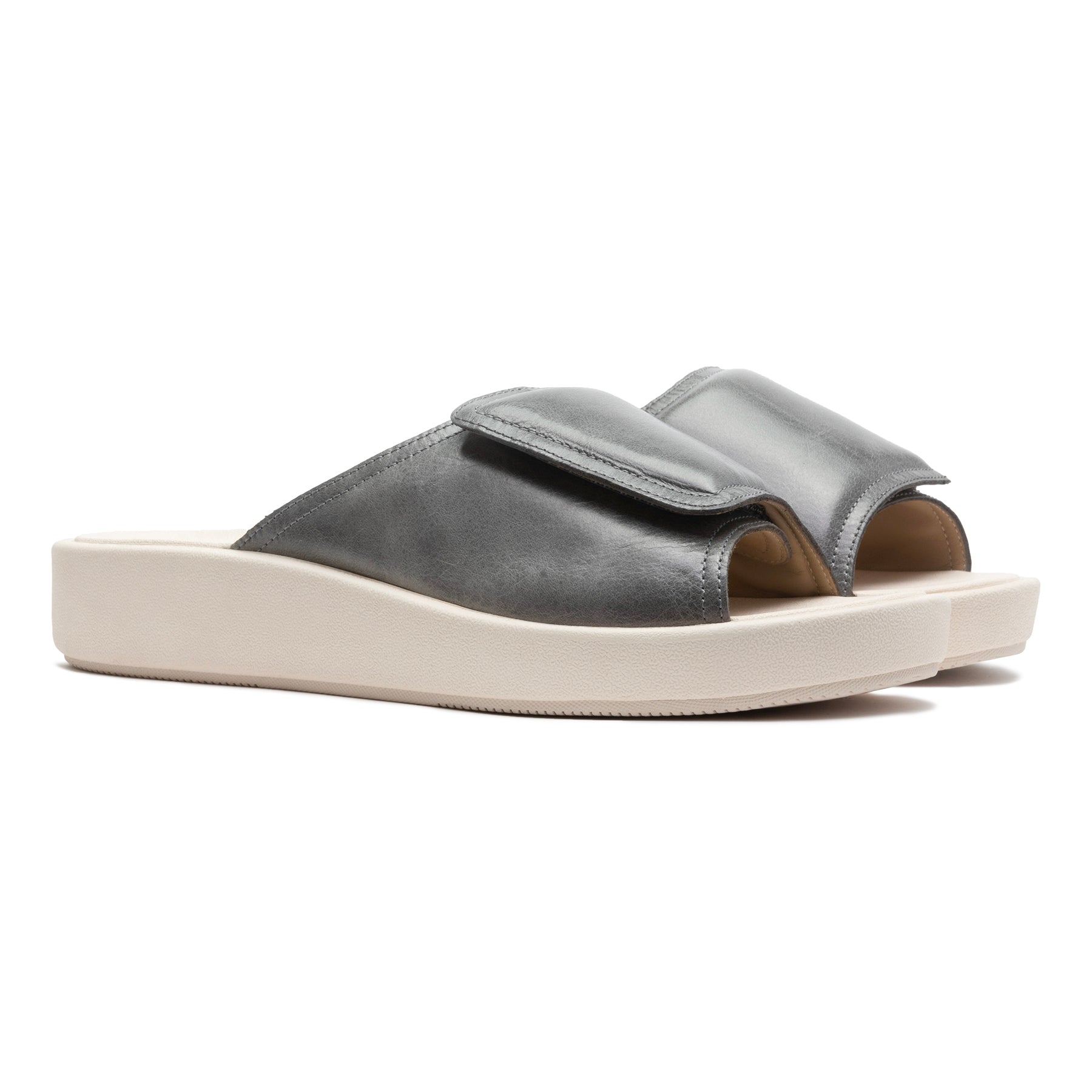 ABEO Footwear Paseo Slide Pewter