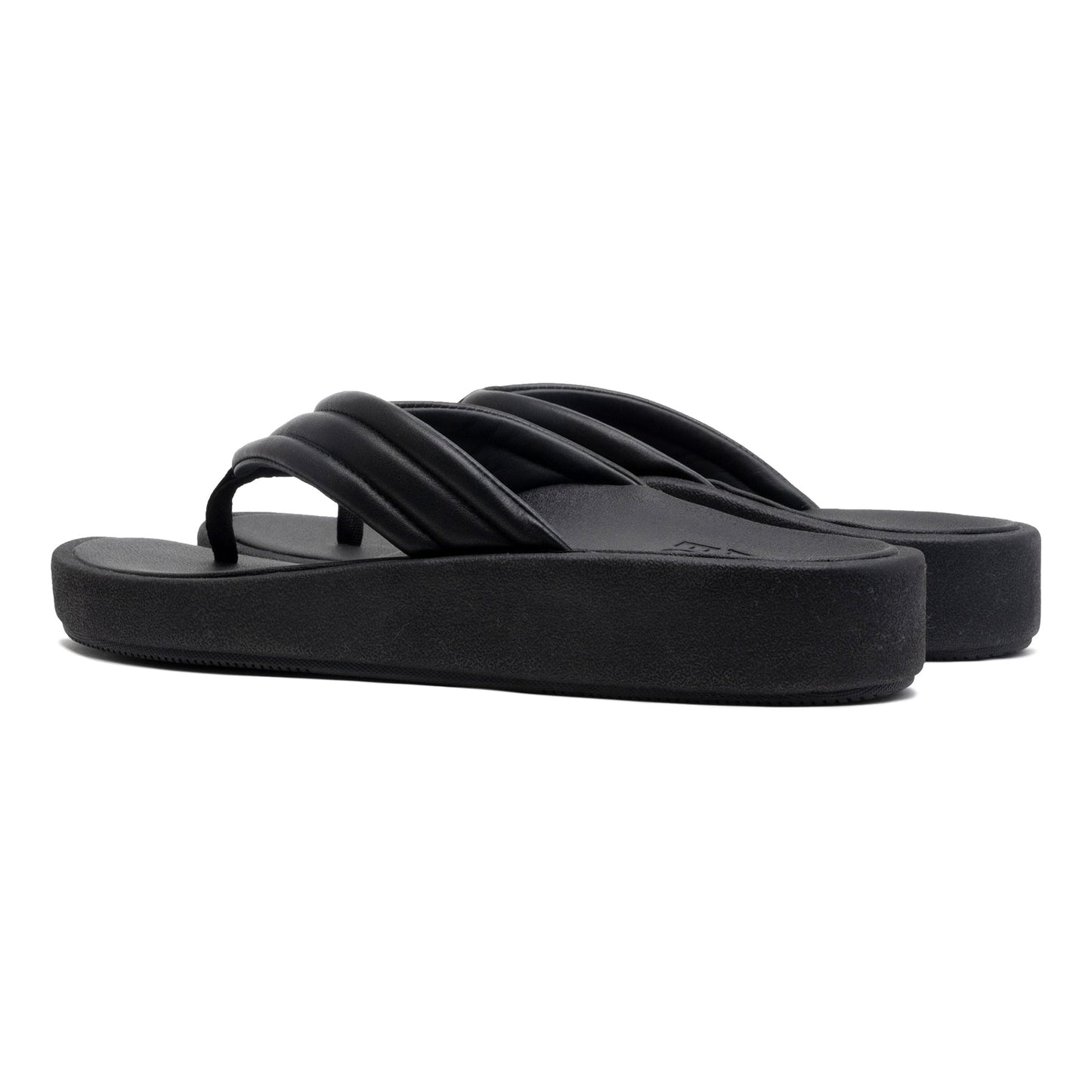 ABEO Footwear Paseo Thong Sandal Black