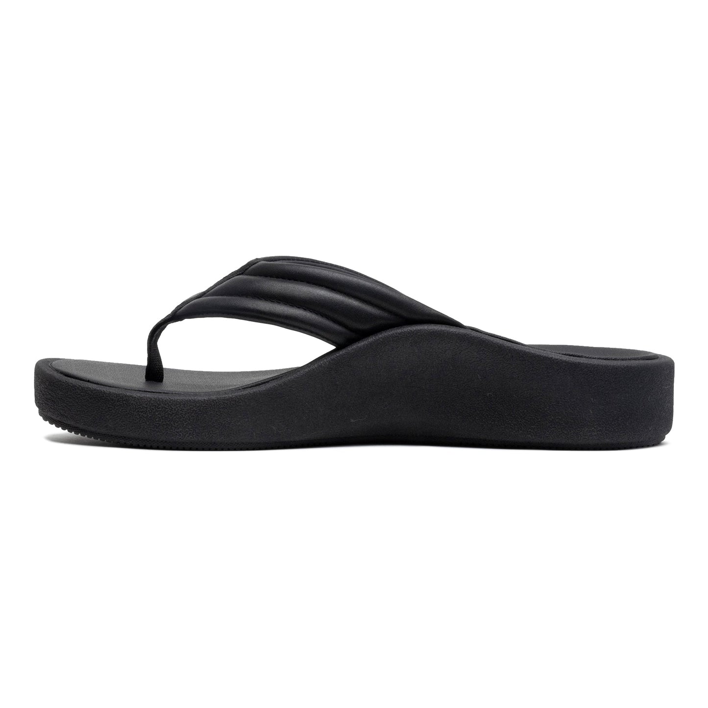 ABEO Footwear Paseo Thong Sandal Black