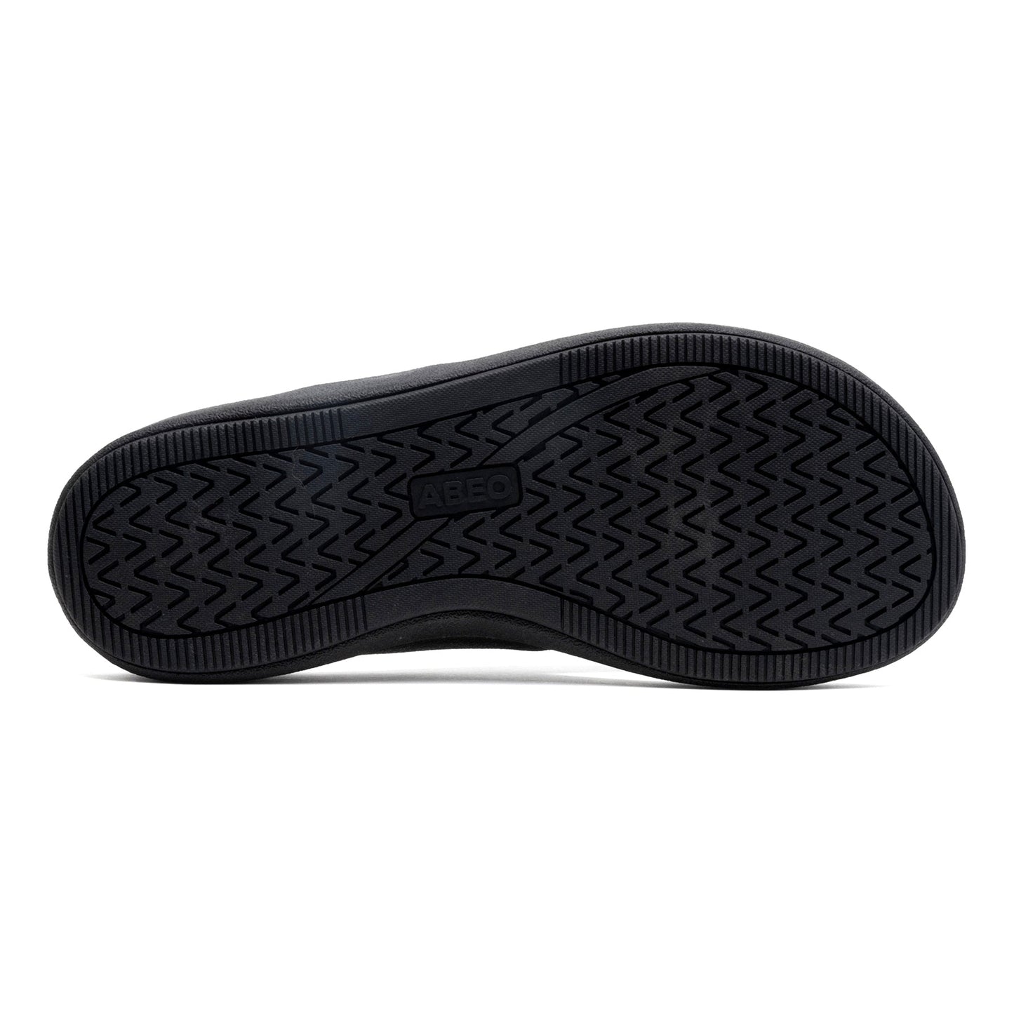 ABEO Footwear Paseo Thong Sandal Black