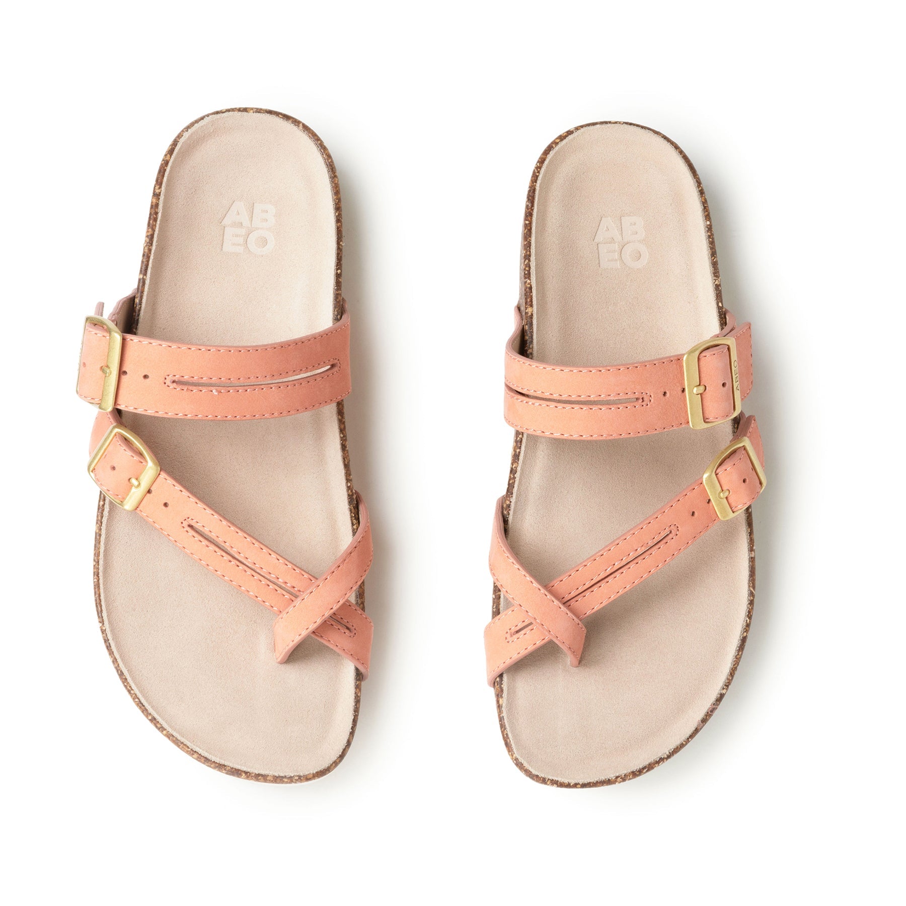 ABEO Footwear Lanai Thong Sandal Coral Canyon Sunset