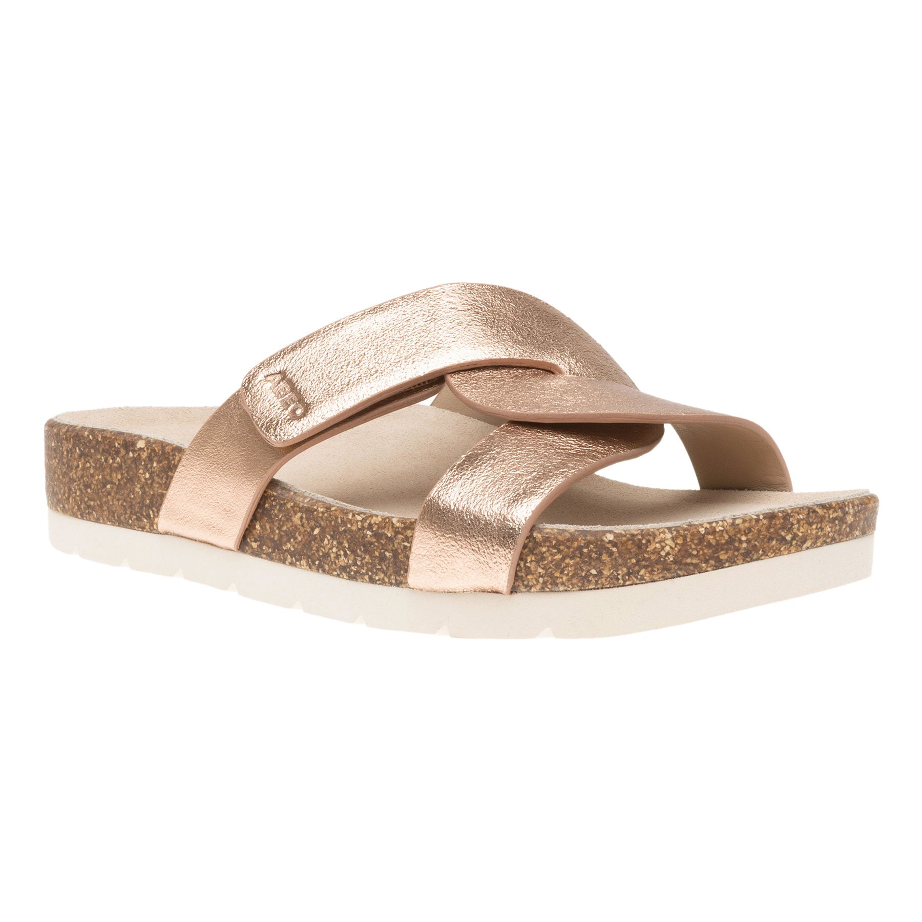 ABEO Footwear Lanai Slide Rose Gold