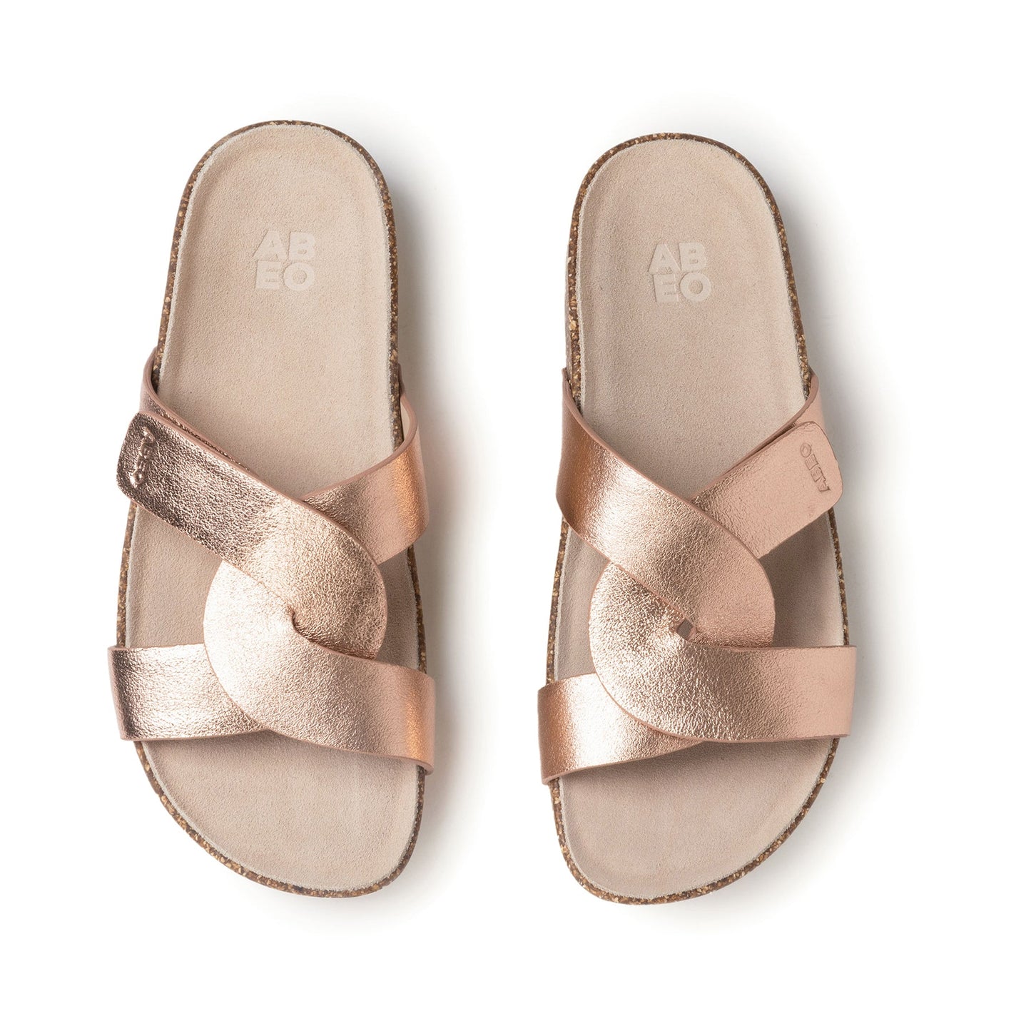 ABEO Footwear Lanai Slide Rose Gold