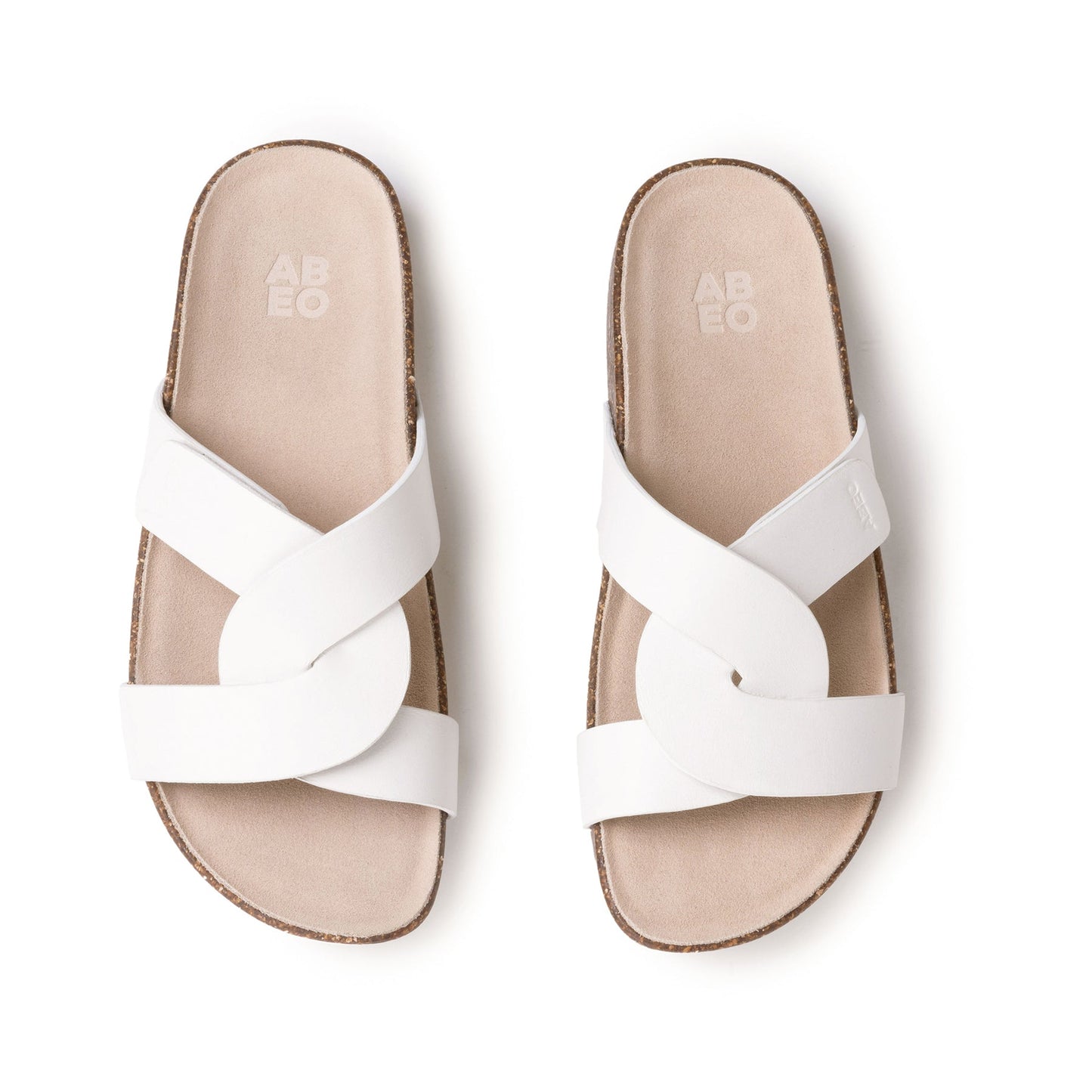ABEO Footwear Lanai Slide Bright White