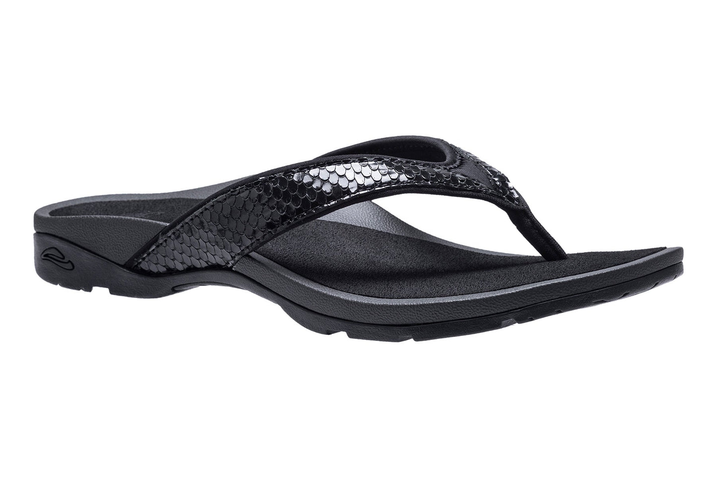 ABEO Footwear Alea Black Metallic