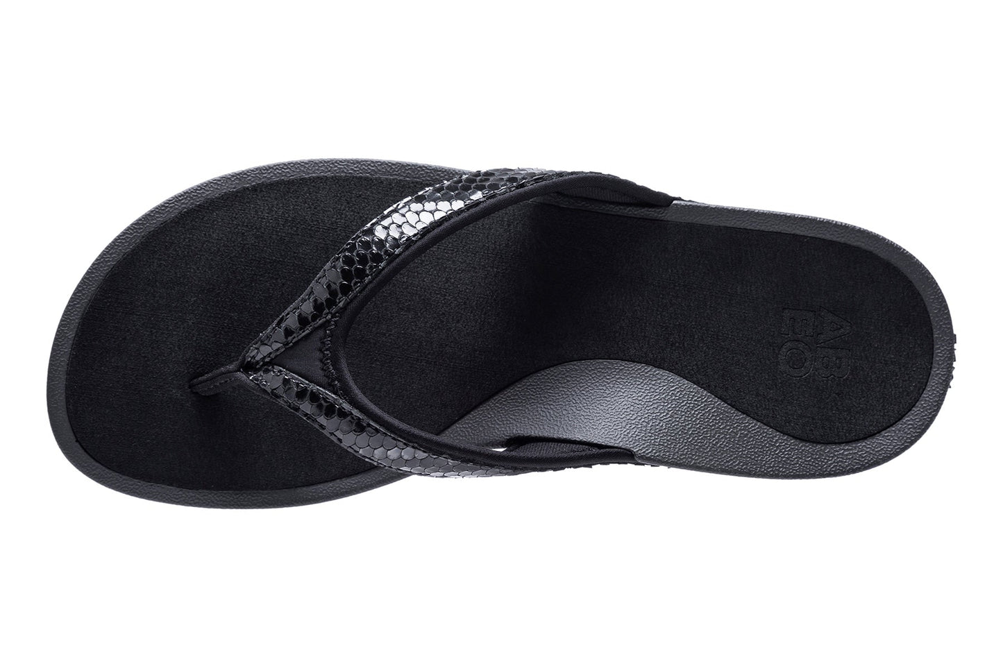 ABEO Footwear Alea Black Metallic