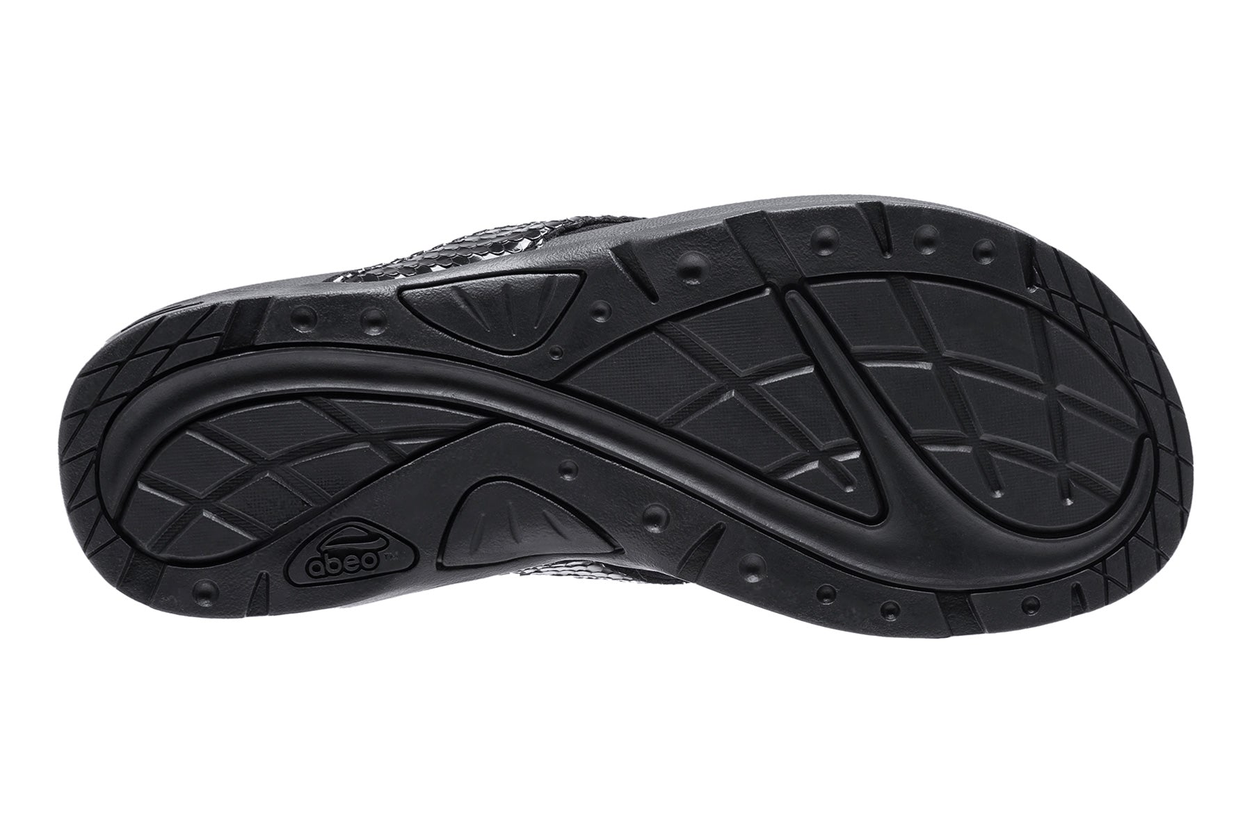 ABEO Footwear Alea Black Metallic